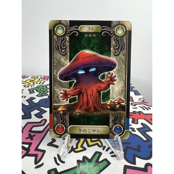 Yu-Gi-Oh!‎ 1999 Bandai Sealdass - 39 Mushroom Man - NM/M! Japanese - Picture 1 of 2